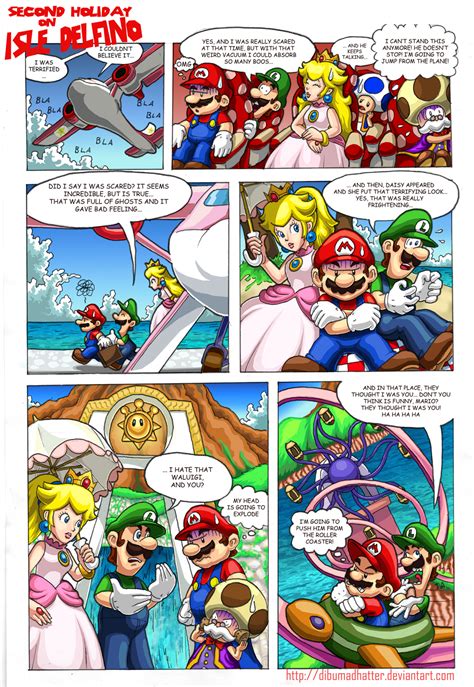 super mario comic porn